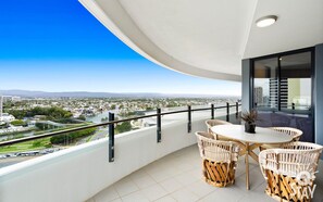 Apartment, 3 Bedrooms, Ocean View | Terrace/patio - The Wave - Q Stay (Broadbeach)