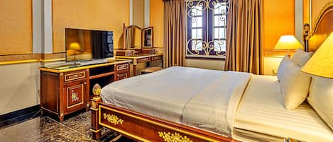 Appartement Deluxe | 1 chambre, draps en coton égyptien, literie de qualité supérieure