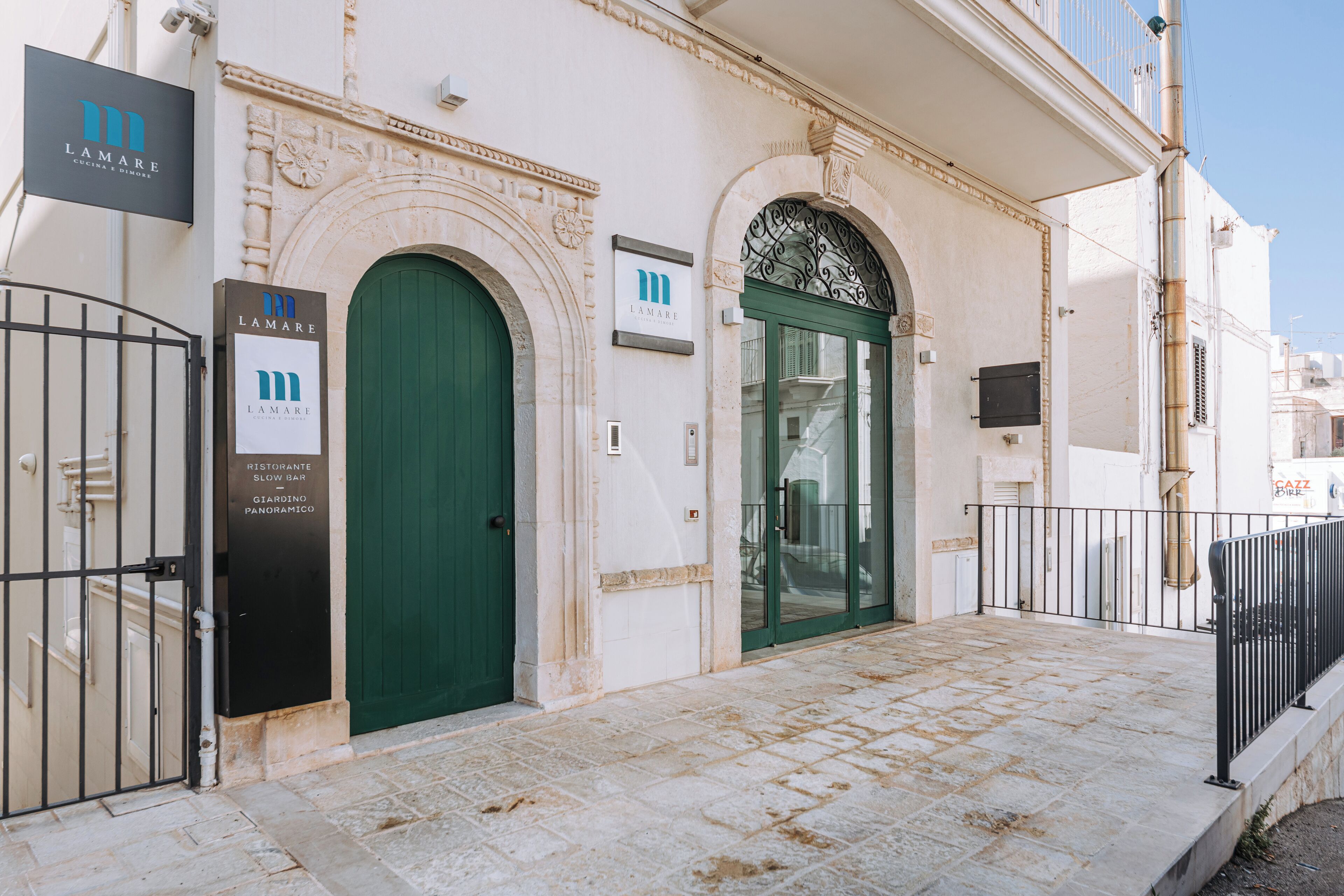 Vista dalla struttura