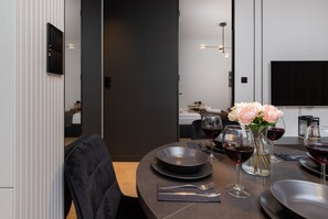 Apartment, 1 Bedroom, Balcony | In-room dining - Garnizon Apartments Gdansk by Renters (Gdansk)