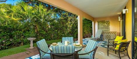 Apartment, 1 Schlafzimmer | Speisen im Freien