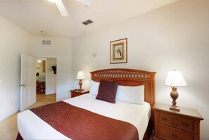 Iron/ironing board, travel crib, free WiFi, bed sheets