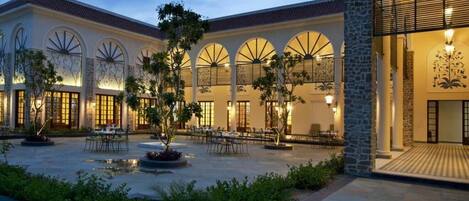 Façade de l’hébergement