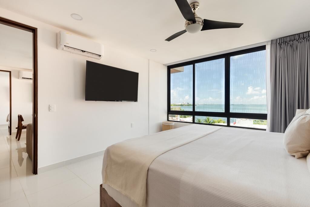 1 間睡房、熨斗/熨衫板、Wi-Fi、床單