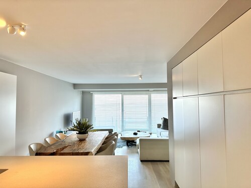comfy design apartment with garden and sea view