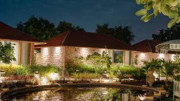 Façade de l’hébergement