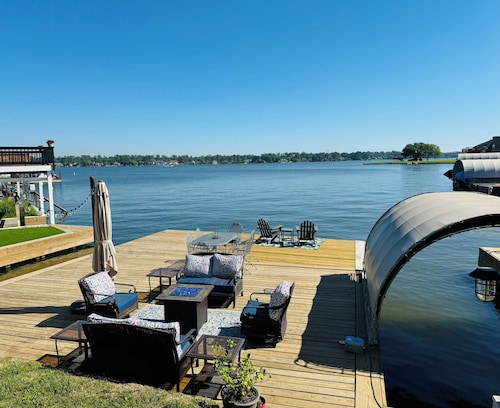 Hidden Gem Waterfront home in gated Country Club community on Lake Conroe.  