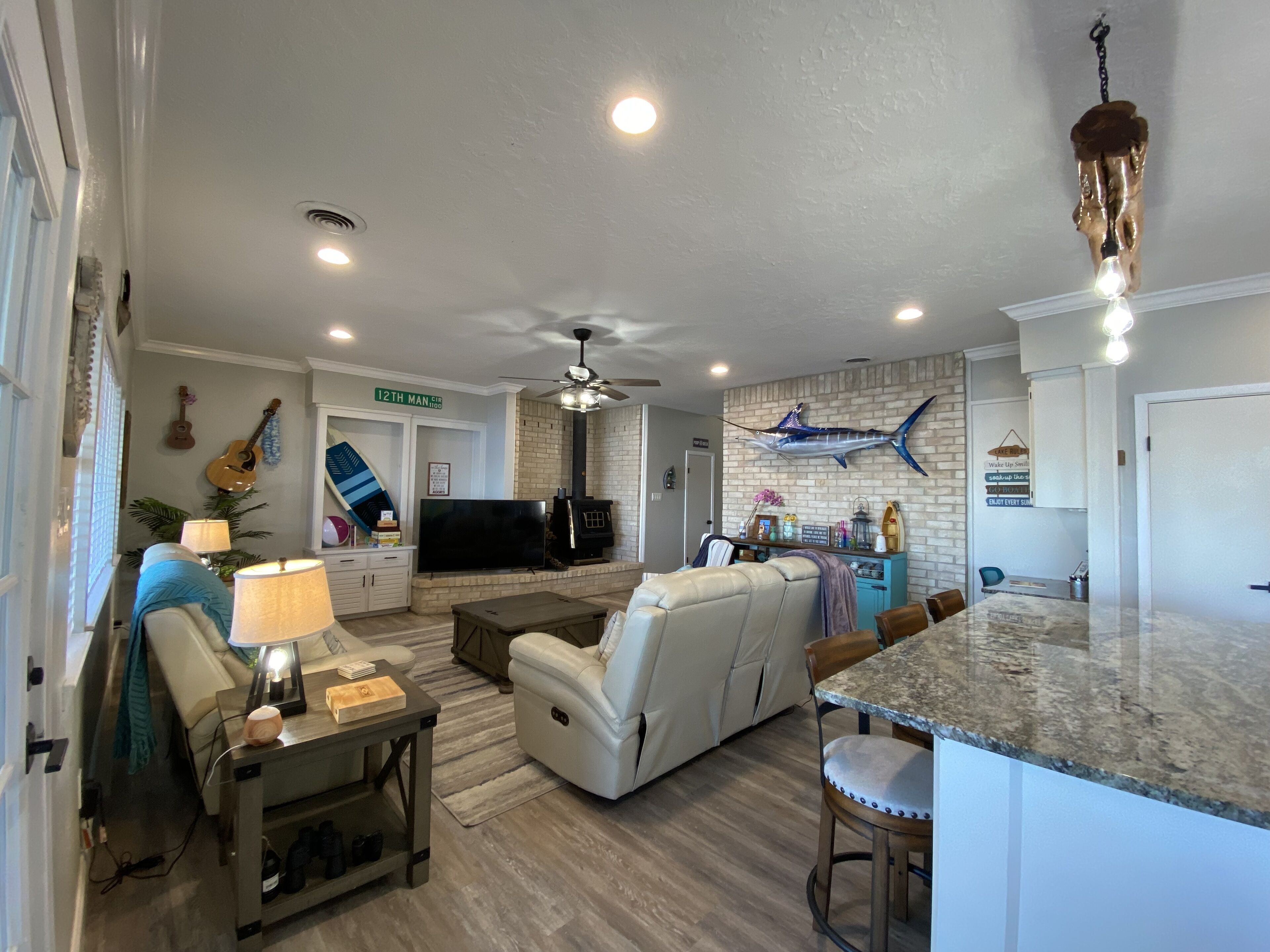 Hidden Gem Waterfront home in gated Country Club community on Lake Conroe.  