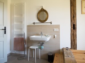 Dusche, Handtücher, Seife