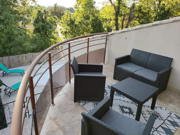 Terrace/patio - Large family villa Piscine Verdon (Vinon-sur-Verdon)