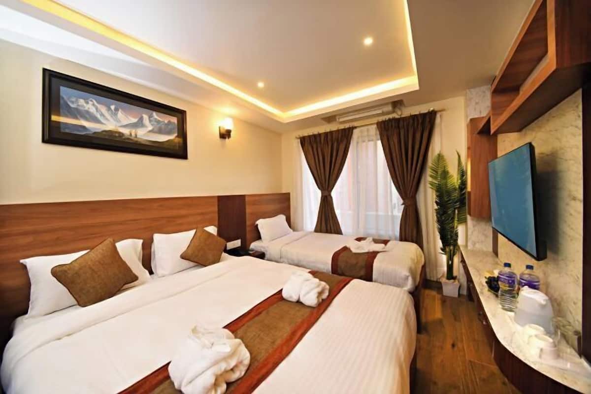 Materassi a doppio strato, minibar, una scrivania, insonorizzazione