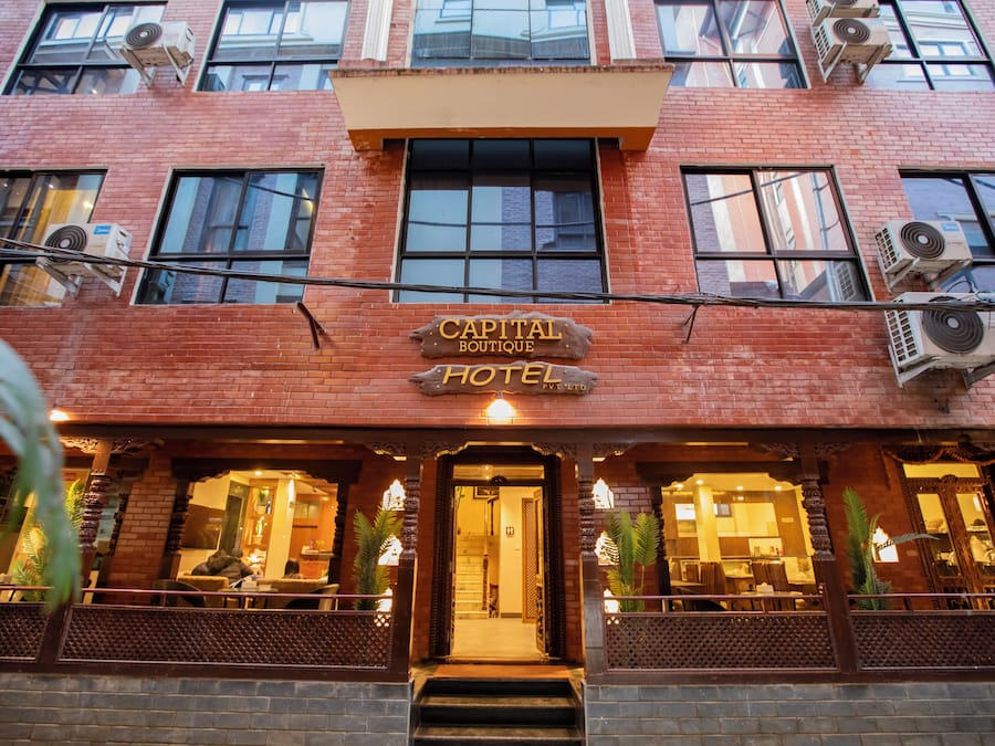 Fachada de la propiedad