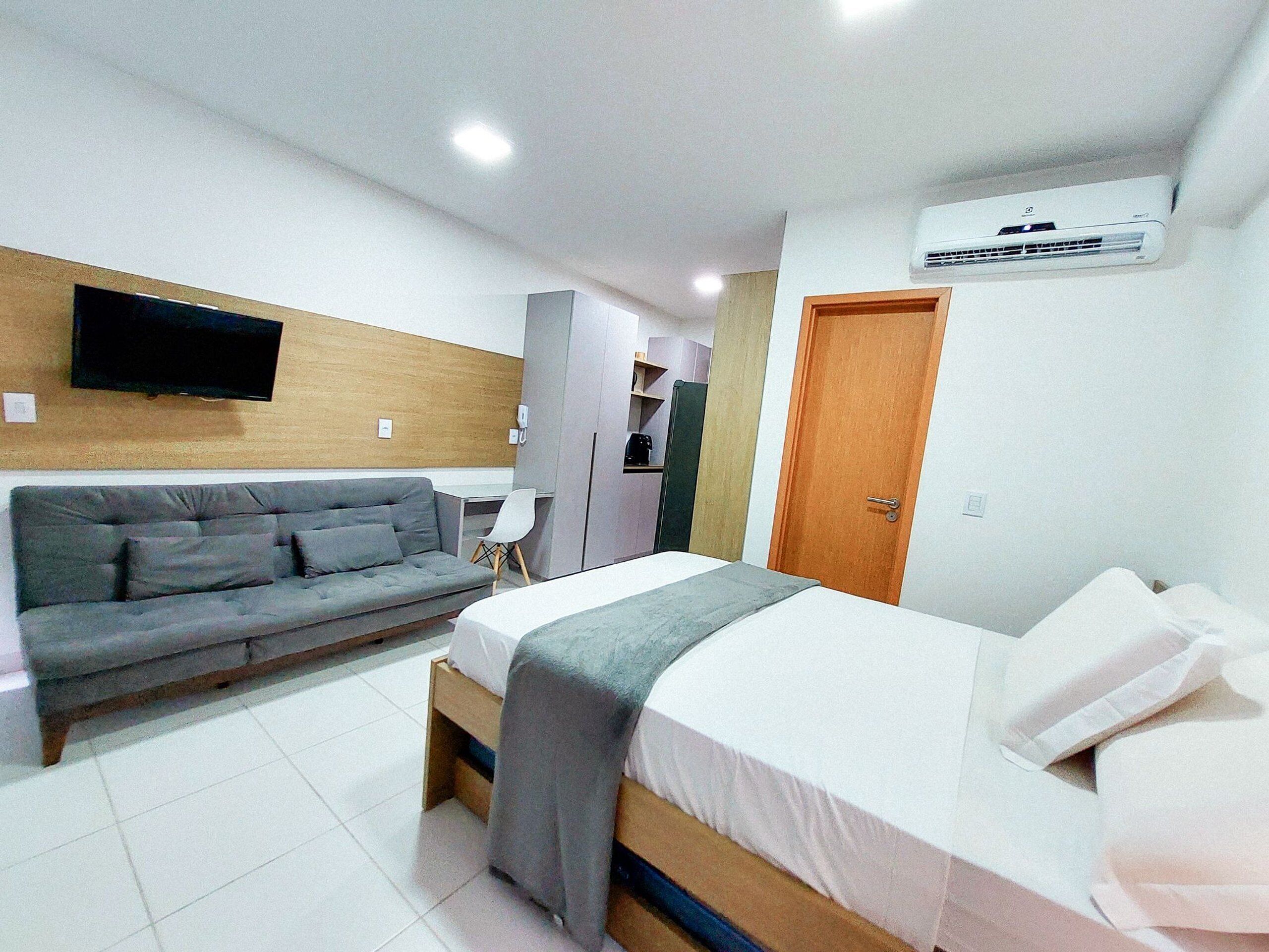 Decoración personalizada, muebles diferentes y wifi gratis 