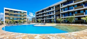 3 outdoor pools, pool umbrellas, pool loungers - Mana Beach Experience- Porto de Galinhas (Ipojuca)
