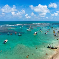 在海滩、白沙
