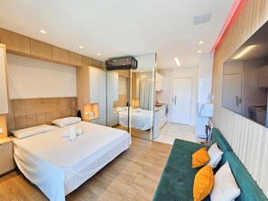 Studio | Décor unique, ameublement unique, accès au Wi-Fi (inclus)