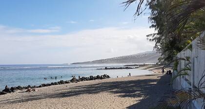 Comfortable T3 with terrace 5 minutes walk from Saint-Leu beach
