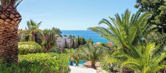 Villa Eliane with a large private pool and amazing sea views!