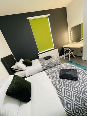 3 chambres, Wi-Fi, literie fournie