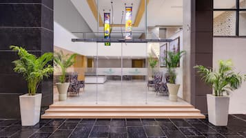 Interior entrance