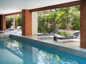 Udendørs pool, liggestole