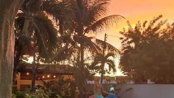 Outdoor pool, open 8:00 AM to 9:00 PM, sun loungers