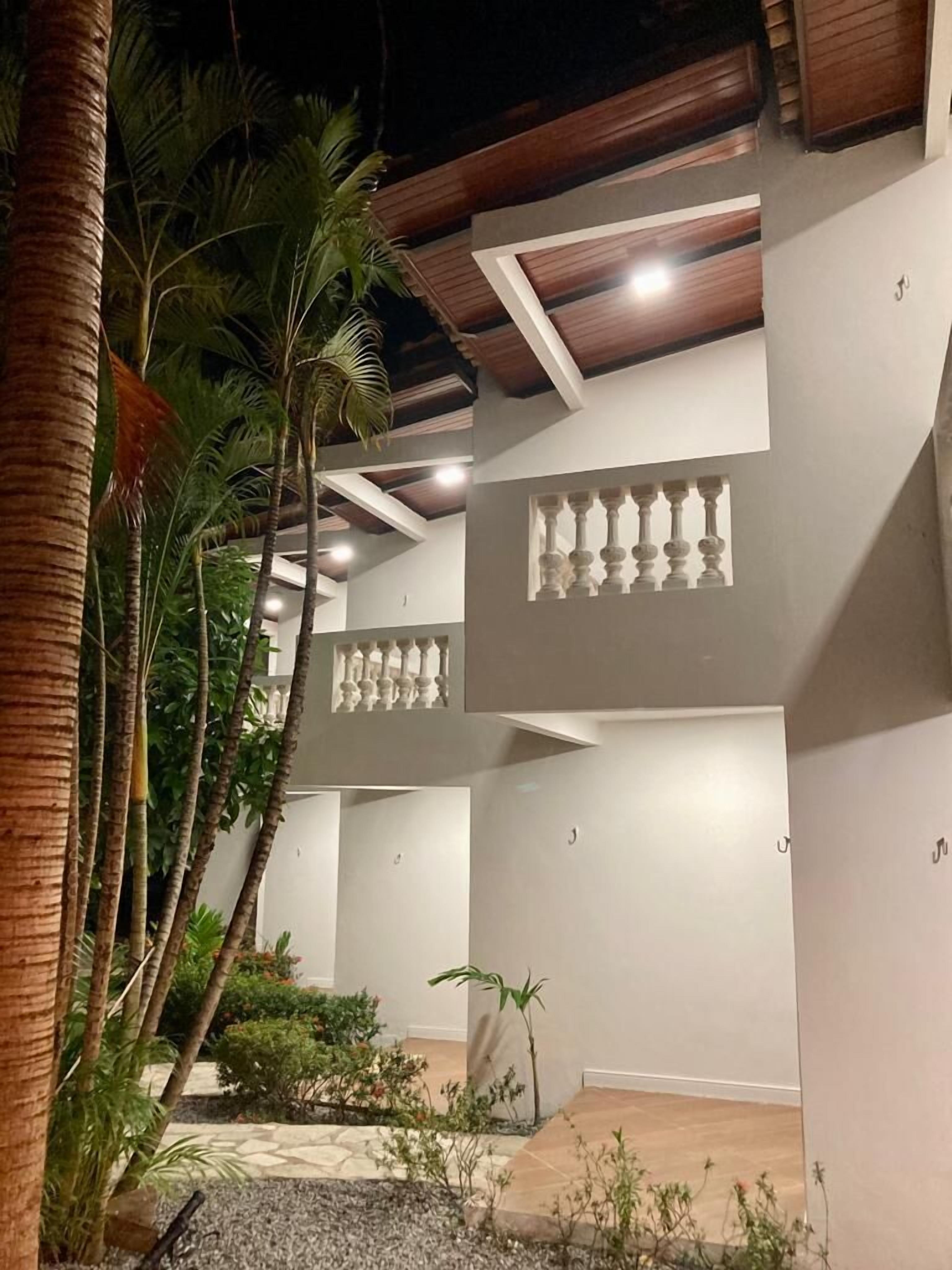 Front of property – evening/night