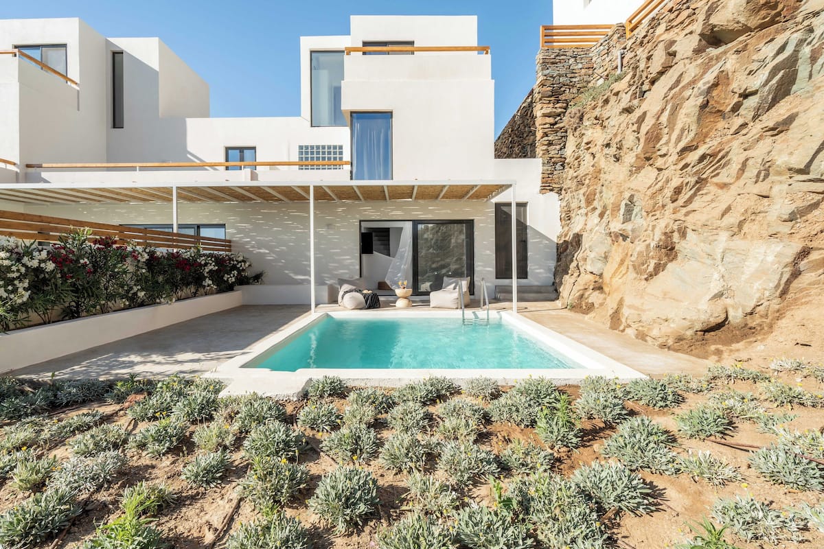 Honeymoon Suite with Private Outdoor Pool and Sea View | Terrazza/patio