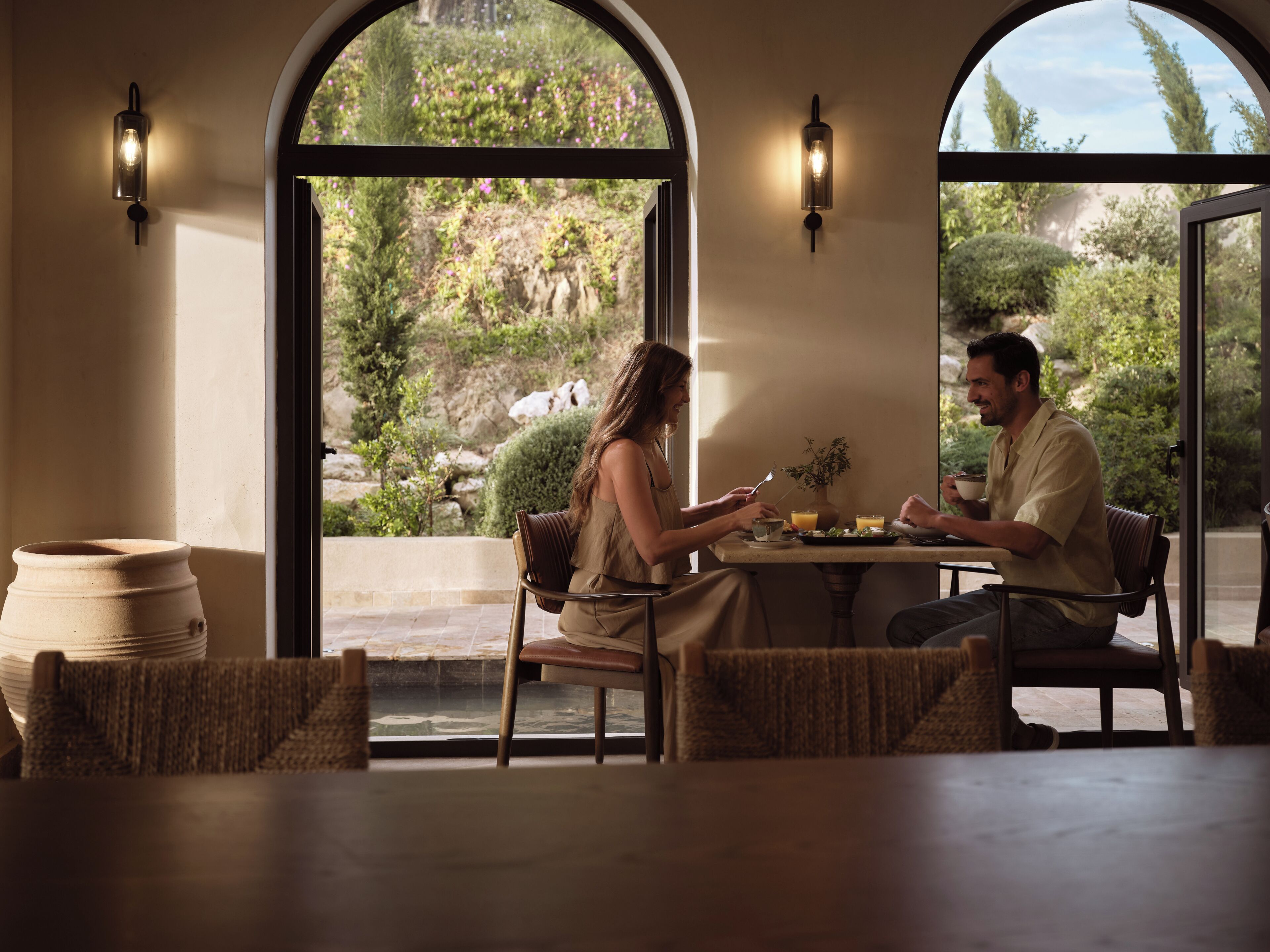 Breakfast area