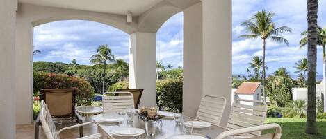 Appartement, 2 slaapkamers | Buiten dineren