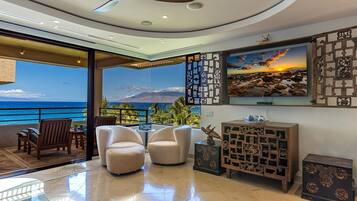 Condo, 1 quarto | Área de estar | Smart TV