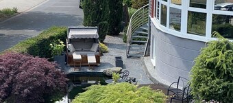 Cozy vacation apartment on the outskirts of the village