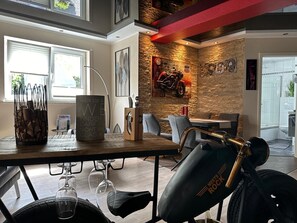 Dining - Cozy vacation apartment on the outskirts of the village (Rüdesheim am Rhein)