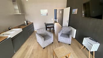 Departamento Confort | 1 habitación, sábanas de algodón egipcio y ropa de cama de alta calidad