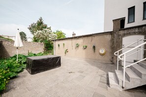 Terrace/patio - Baroque Style Townhome Garden Patio Prkg (Luxembourg City)