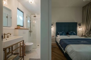 Shower, hair dryer