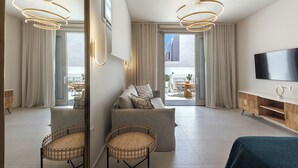 Blue Dome Suite | 埃及棉床單、高級寢具、Select Comfort 床墊、迷你吧