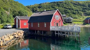 Cabin | Exterior - Rorbu 3-bed Fishermans Cabin in Straumsjoen (Bø)
