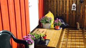 Cabin | Terrace/patio - Rorbu 3-bed Fishermans Cabin in Straumsjoen (Bø)