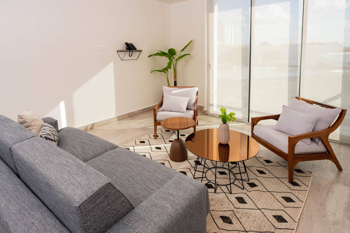 Family Apartment Apto - 3D | 고급 침구, 오리/거위털 이불, 무료 WiFi, 각각 다른 스타일의 인테리어