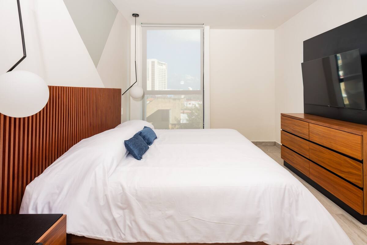 Family Apartment Apto - 2D | 고급 침구, 오리/거위털 이불, 무료 WiFi, 각각 다른 스타일의 인테리어