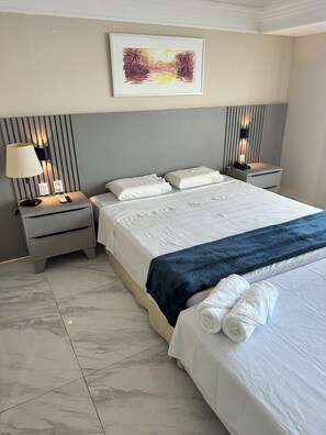 Wifi gratis y ropa de cama 
