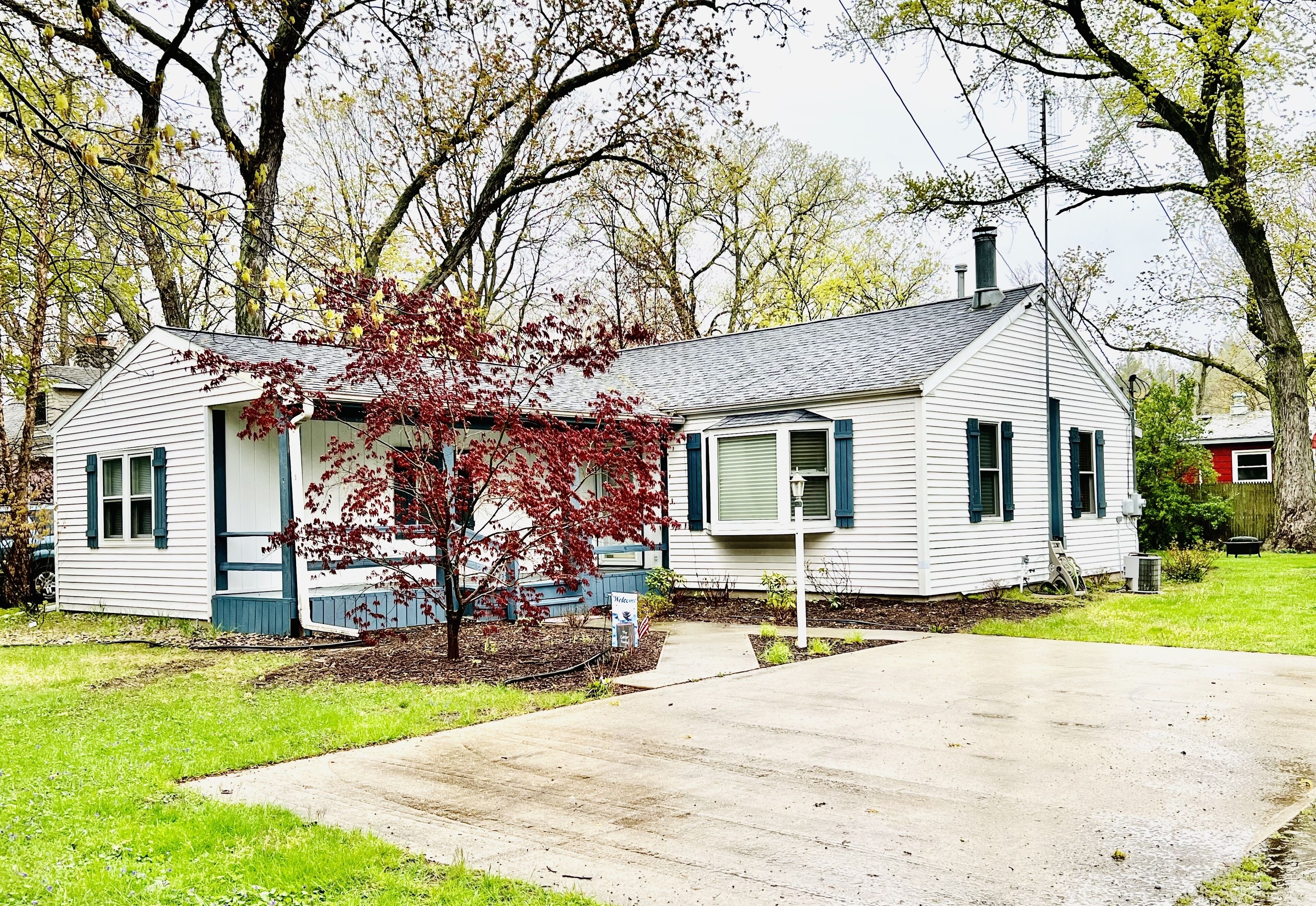 Steps to Warren Dunes State Park