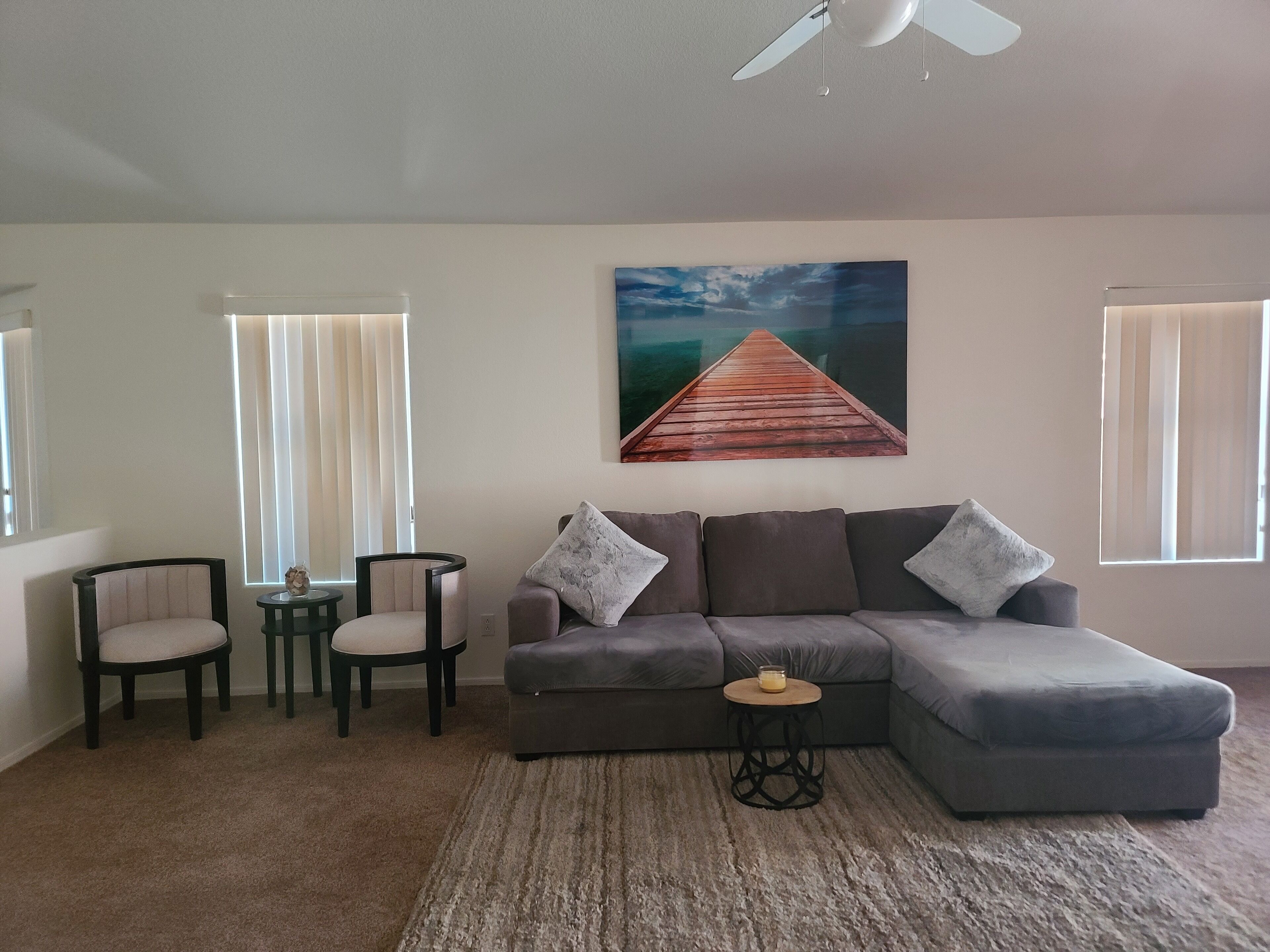 Treat yourself to this 3 bedroom/2 bath nautical oasis with a pool & spa