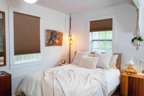 1 غرفة نوم ومكواة/لوح كي وواي فاي مجانًا وملاءات أسرّة