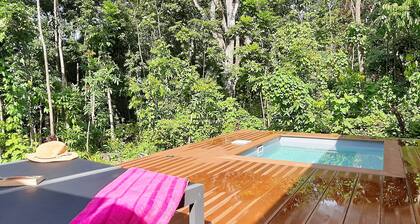 Cottage corail avec piscine privée a 900m de la plage de Grande Anse