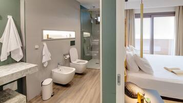 Exclusive-Zimmer | Hochwertige Bettwaren, Daunenbettdecken, Pillowtop-Betten, Minibar