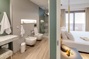 Exclusive-Zimmer | 1 Schlafzimmer, hochwertige Bettwaren, Daunenbettdecken