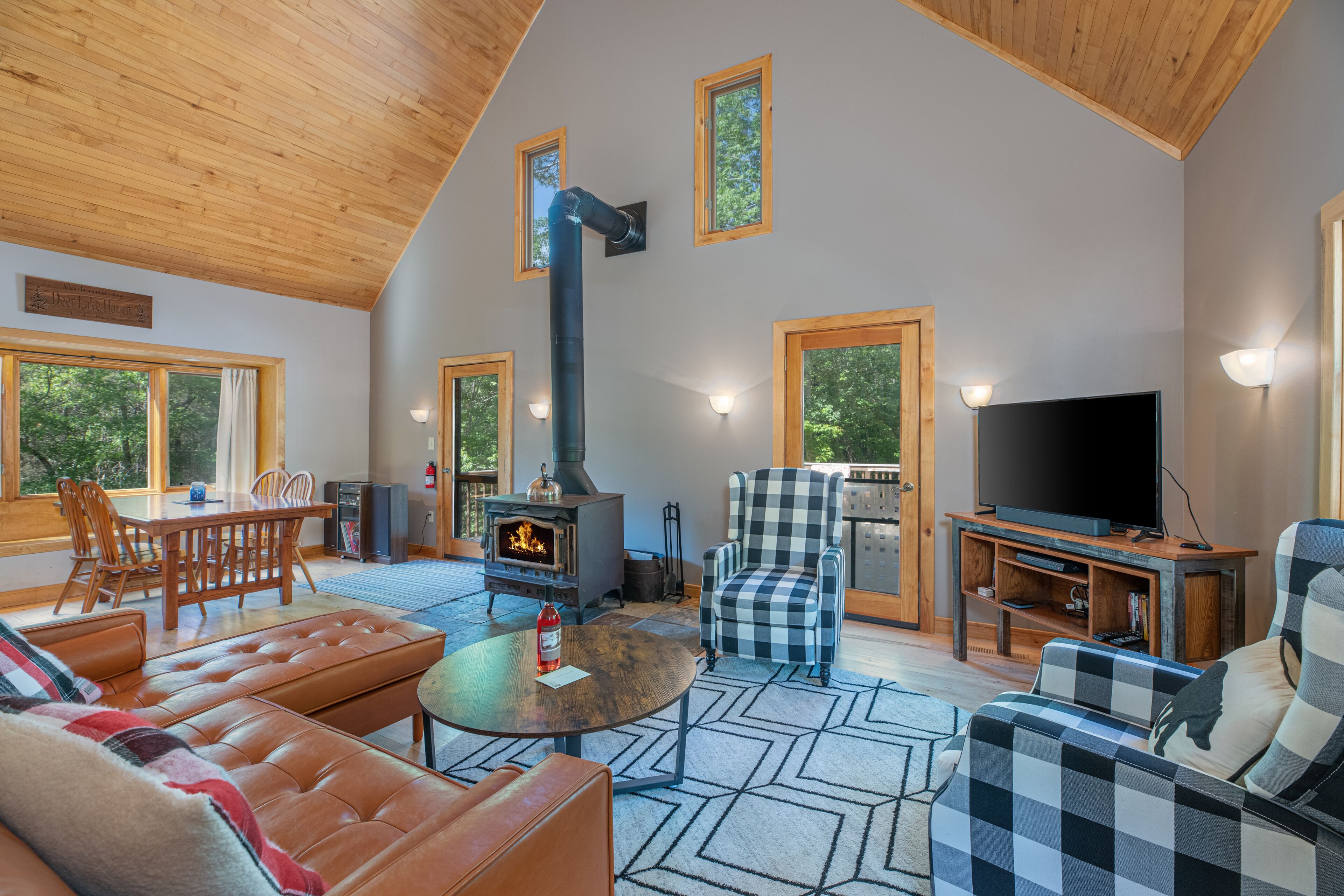 14 acres of seclusion on private lake, right off Snowmobile and ATV trails.