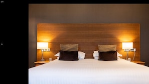 Suíte executiva | Roupas de cama antialérgicas, individualmente decorados